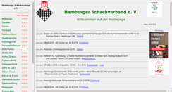 Desktop Screenshot of hamburger-schachverband.de